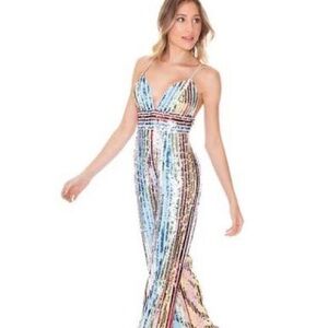 Élégant Sequin Jumpsuit by SAYLOR